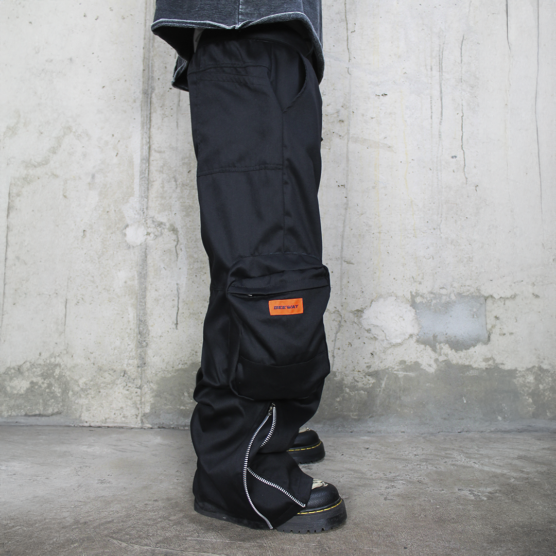 Zip Cargo Pants