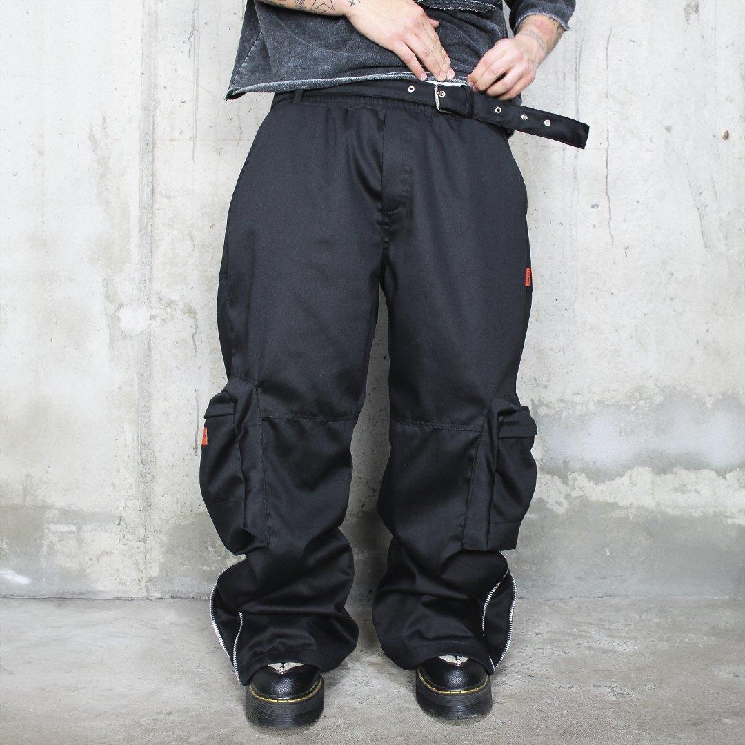 Zip Cargo Pants