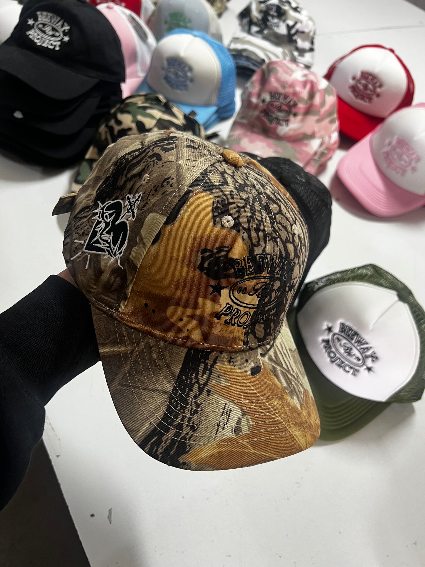 GORRA MILITAR (HOJAS)