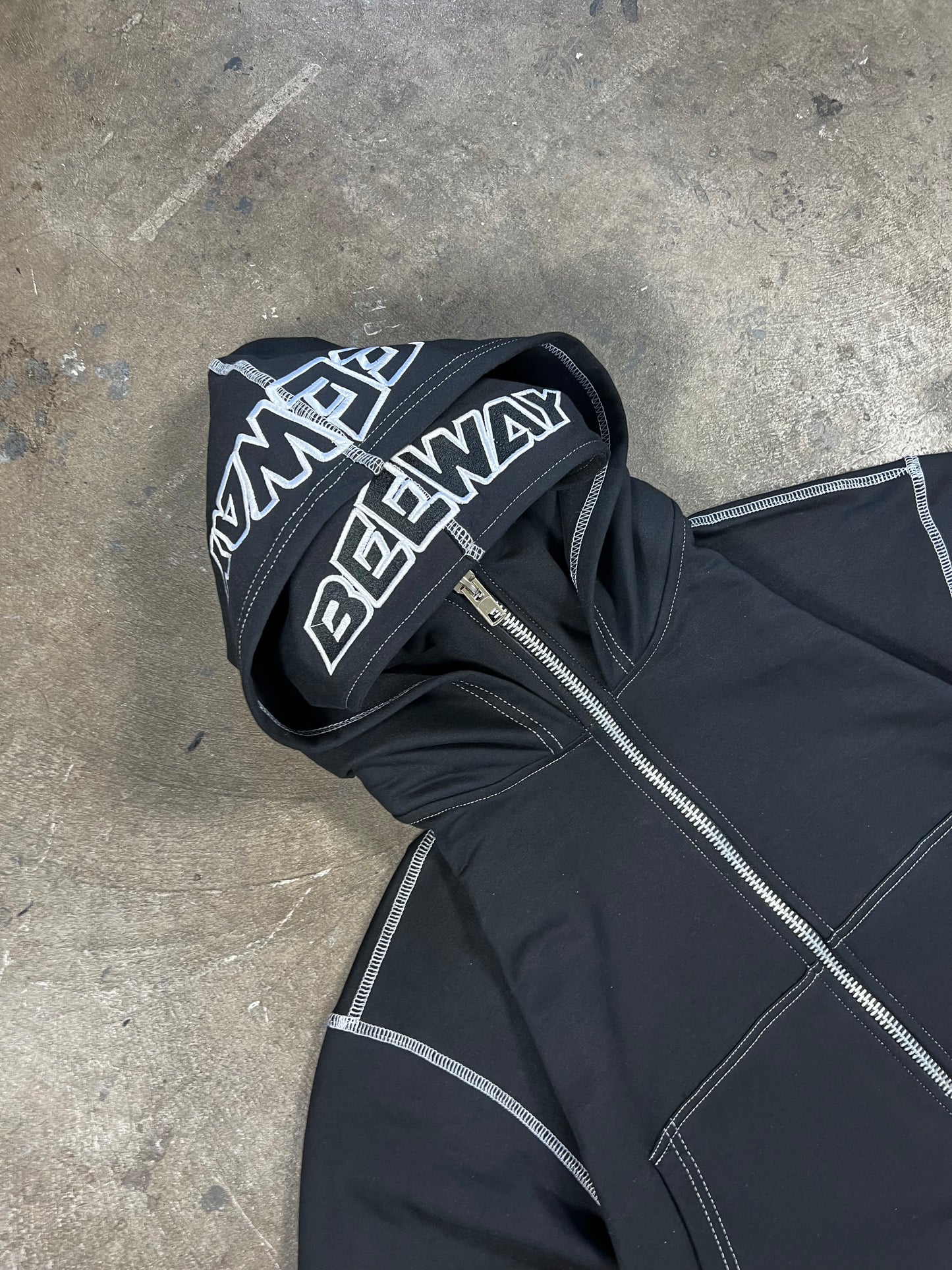 HOODIE DOUBLE CAP (FULL ZIP)