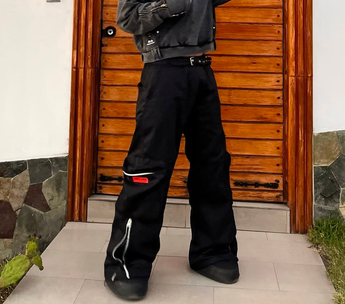 Zip Cargo Pants
