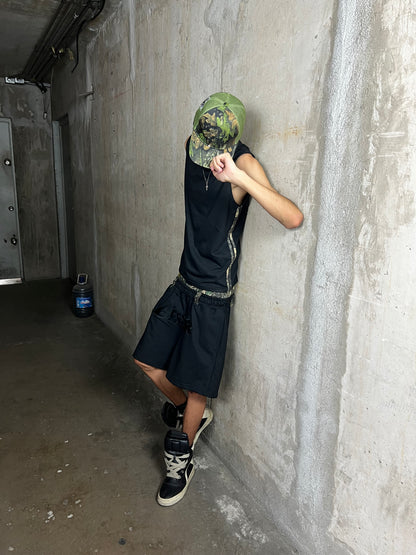 TANK TOP SLIM FIT (LÍNEAS CAMO )