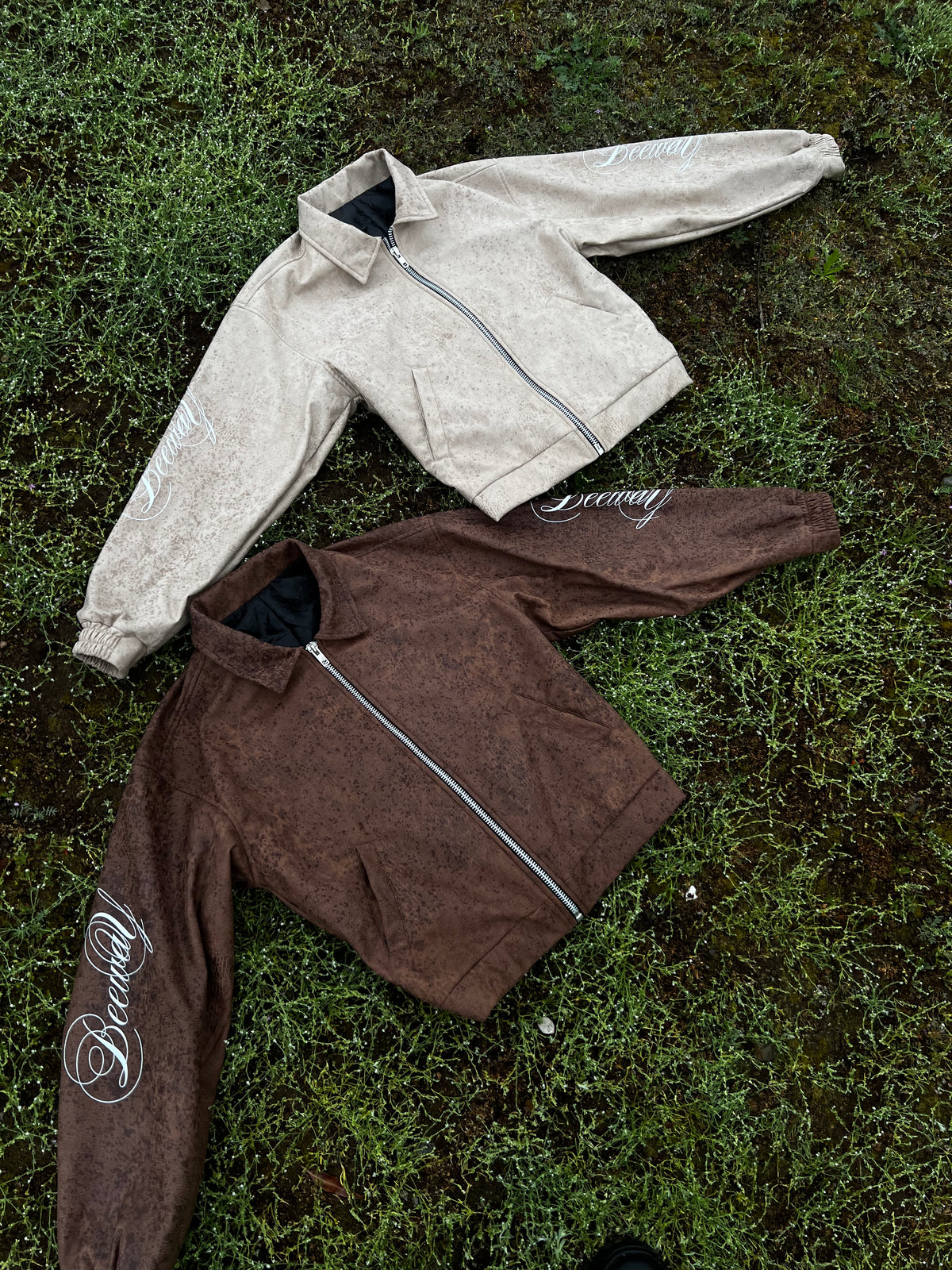 JACKET GAMUZA FIBRA ( CAFÉ ENVEJECIDO)