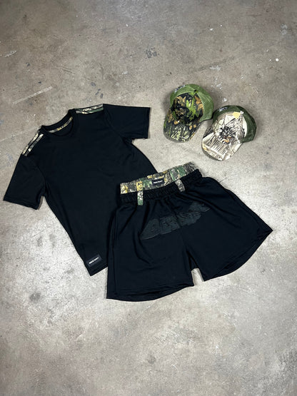 SHORT DOBLE PRETINA BEEWAY