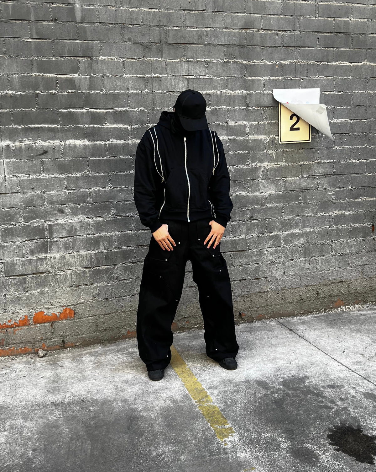 HOODIE MULTIZIPER (FÉNIX) - S